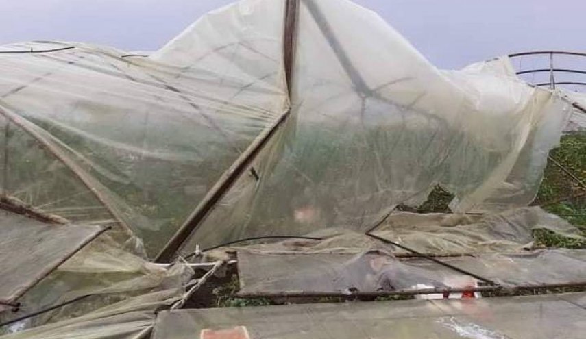 التنين الهوائي يضرب سوريا وفيضانات في نهر مرقية