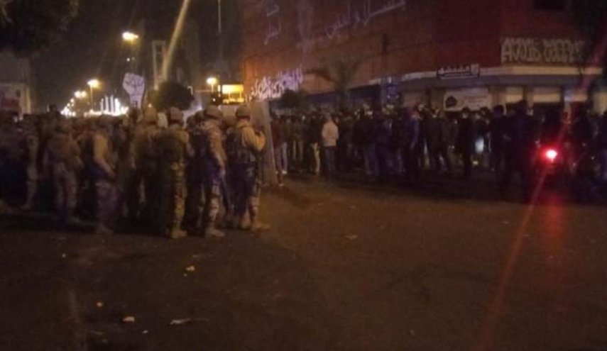 الجيش اللبناني يطارد حاولوا الاعتداء على سرايا طرابلس