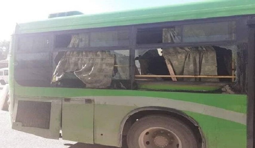 بالصور.. الجيش السوري يقضي على الإرهابيين الذين اعتدوا على حافلات الركاب 