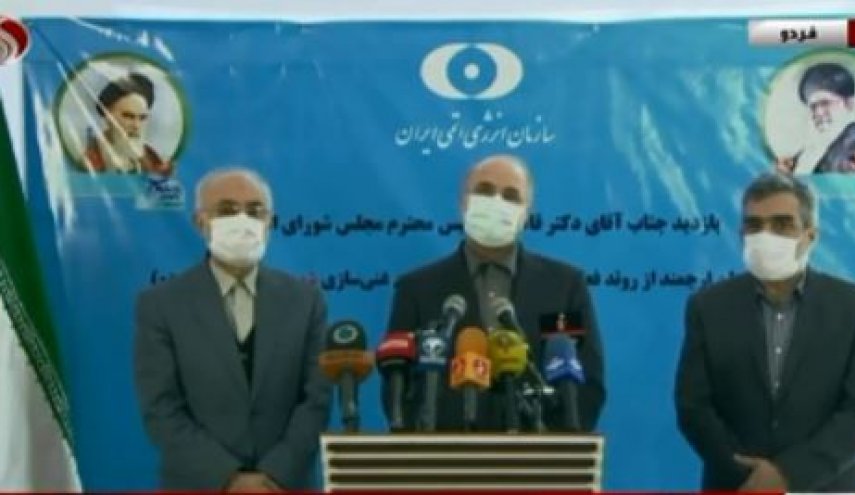 قالیباف: دولت در عمل به مصوبه مجلس لحظه‌ای درنگ نکرد/ غنی‌‌سازی 20 درصد مرحله به مرحله انجام شد
