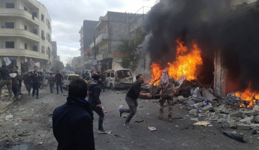 انفجاری مهیب در شهر 