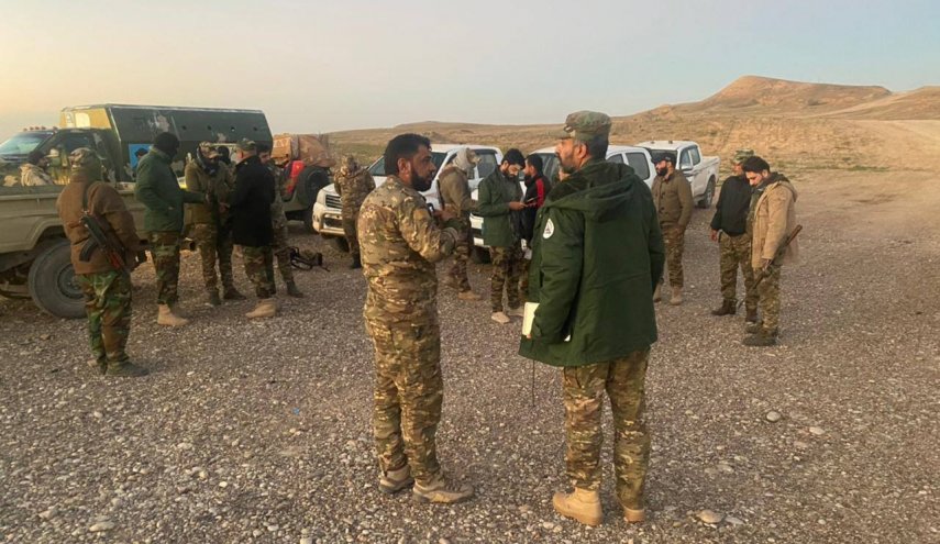 عملیات امنیتی الحشد الشعبی در شرق دیالی + تصاویر