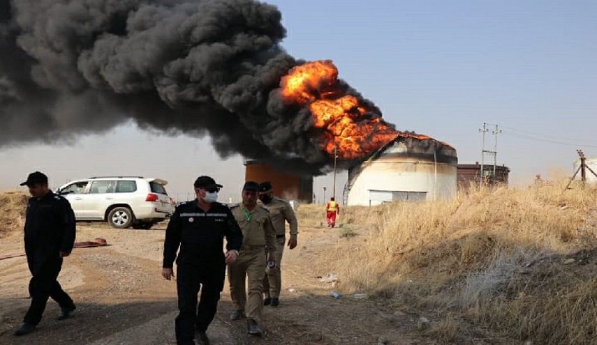 العراق: انفجار في مصفى القيارة بمحافظة نينوى والإعلام الأمني يوضح..

