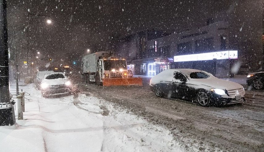 سرما جان ۱۵۰ میلیون آمریکایی را تهدید می‌کند