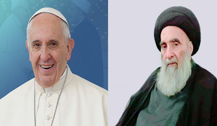 محورهای دیدار پاپ با آیت‌الله سیستانی