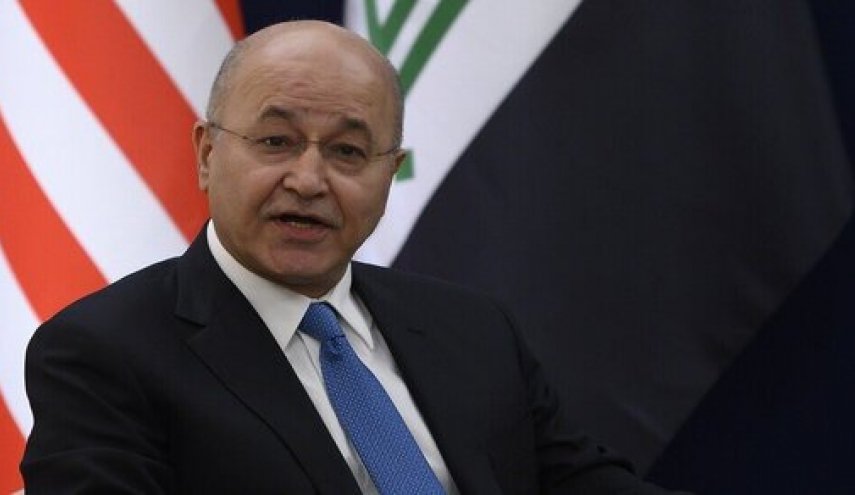 دیدار رئیس ستاد مشترک حشد شعبی با برهم صالح