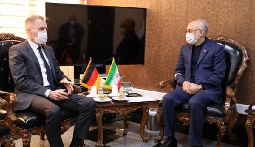 دیدار سفیر آلمان در تهران با رئیس سازمان انرژی اتمی
