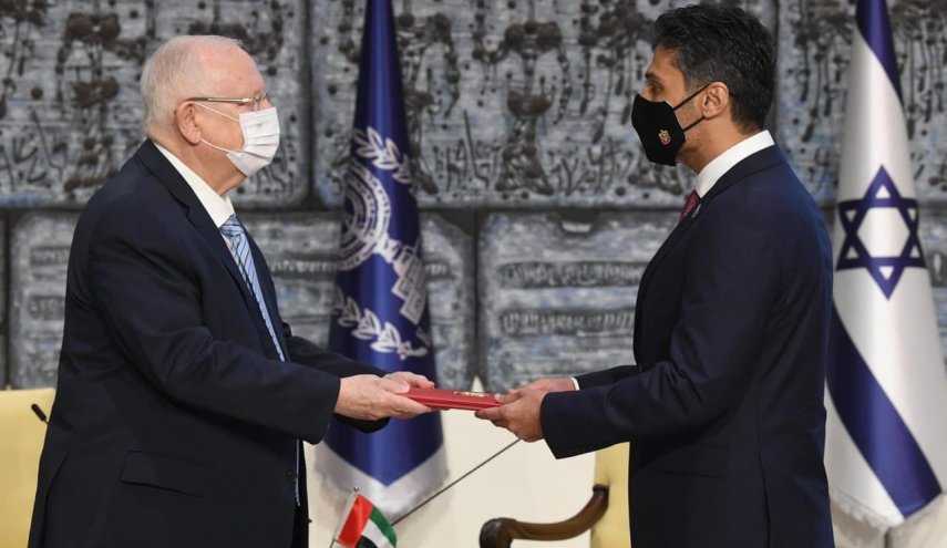 الرئيس الصهيوني يدعو ولي عهد أبوظبي لزيارة الاراضي المحتلة 