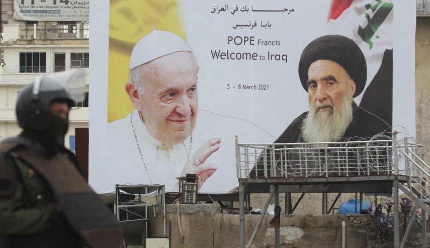 الفاتيكان ينشر بيانا هاما حول لقاء البابا مع المرجع السيستاني
