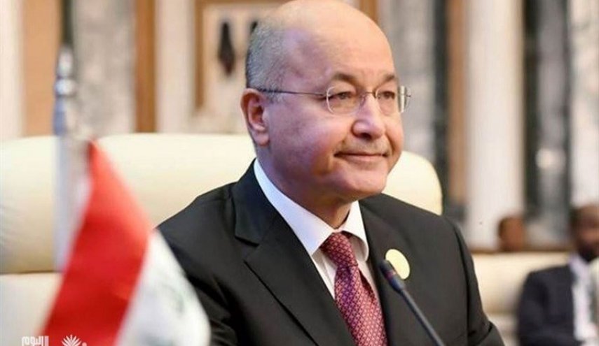 تاکید «برهم صالح» بر تصمیم پارلمان در اخراج نظامیان آمریکایی