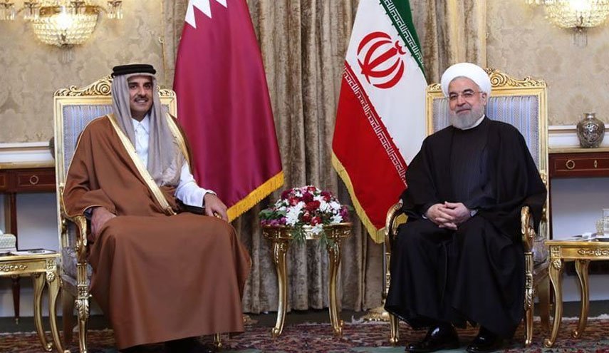 پاسخ روحانی به امیر قطر