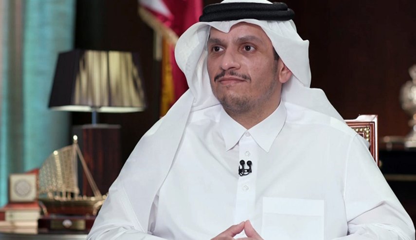 وزير الخارجية القطري يجتمع مع مسعود بارزاني في اربيل
