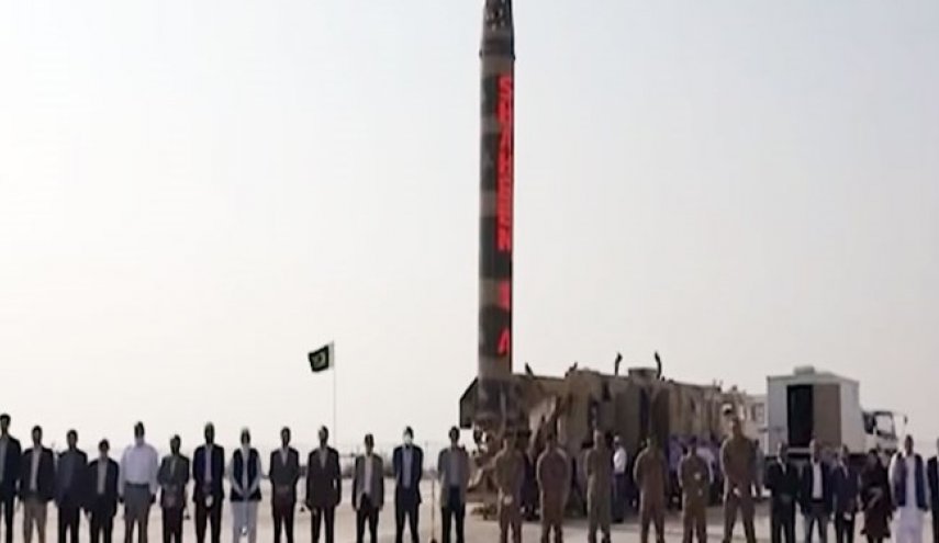 پاکستان موشک بالستیک شاهین -1A را با موفقیت پرتاب کرد
