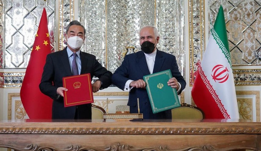 بیانیه مشترک وزرای خارجه ایران و چین درباره امضای سند برنامه همکاری جامع دو کشور
