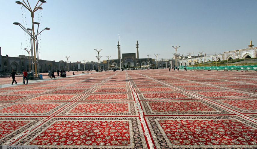 روایتی تصویری از مراحل تولید فرش های حرم مطهر امام رضا(ع)