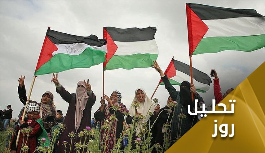 تجدید عهد فلسطینی‌ها  در روز زمین
