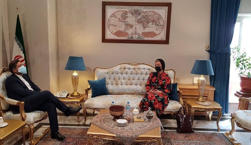 زاخاروفا تلتقي خطيب زادة في طهران