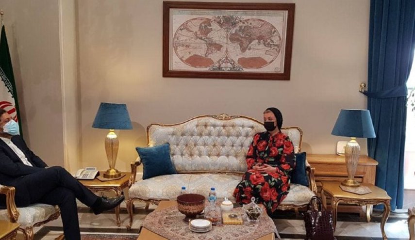دیدار سخنگوی وزارت خارجه روسیه با خطیب‌زاده
