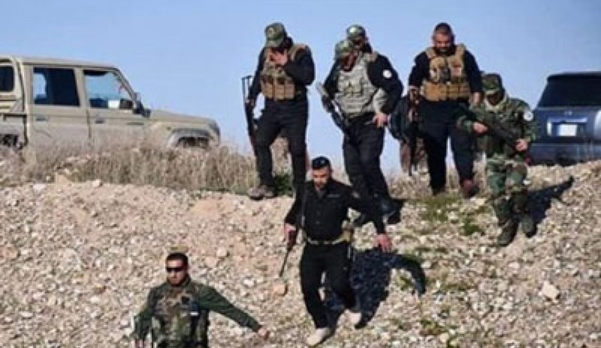 الحشد الشعبی یک باند تروریستی داعش را متلاشی کرد