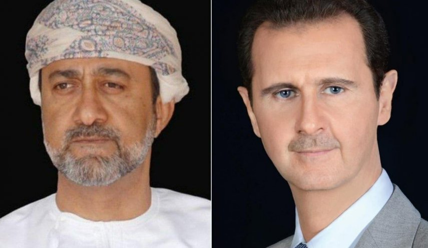 سلطان عمان سالروز استقلال سوریه را به اسد تبریک گفت