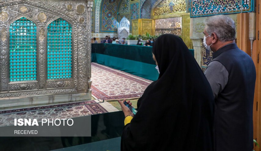 دیدار وزیر امورخارجه پاکستان با تولیت آستان قدس رضوی