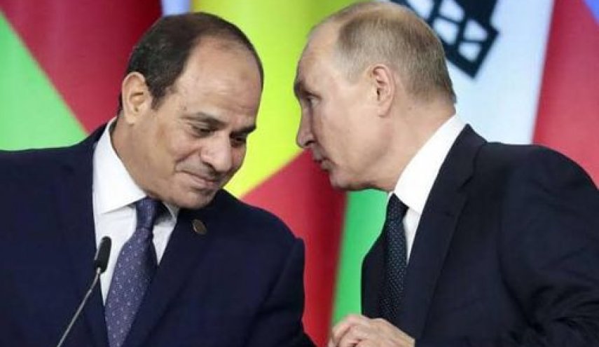 السيسي وبوتين يتفقان على استئناف حركة الطيران الكاملة بينهما