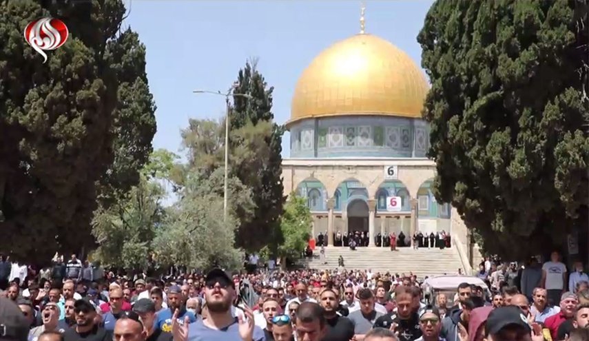 پیام ساکنان غزه به اهالی بیت المقدس: قلب و سلاح ما با شماست