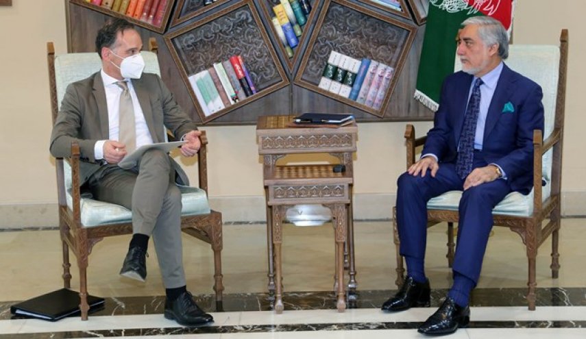 سفر هایکو ماس به کابل و دیدار با عبدالله عبدالله و اشرف غنی