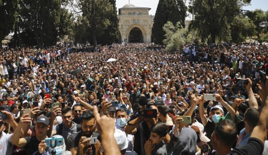 فراخوان حرکت به سوی مسجدالاقصی؛ رژیم صهیونیستی سطح آماده‌باش را بالا برد