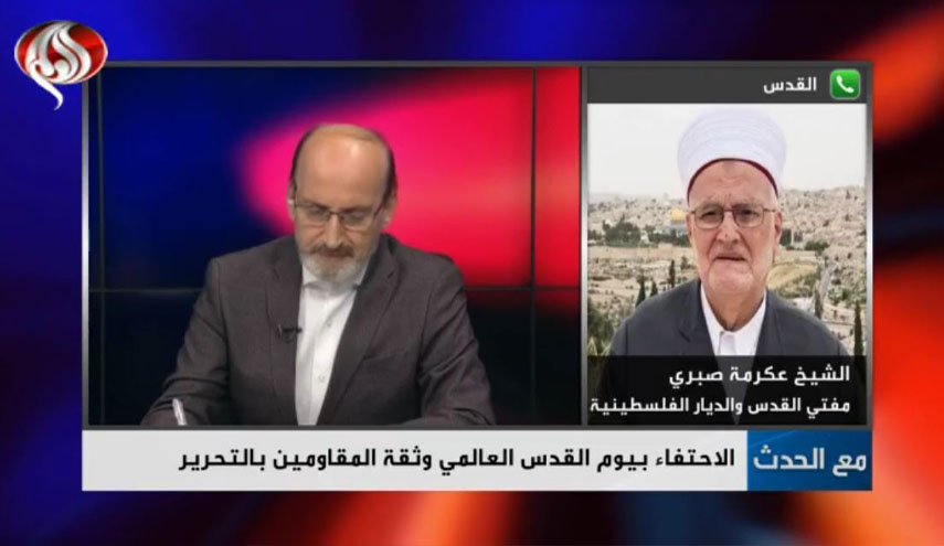 خطیب مسجد الاقصی: درگیری ها به داخل مسجد کشانده شد