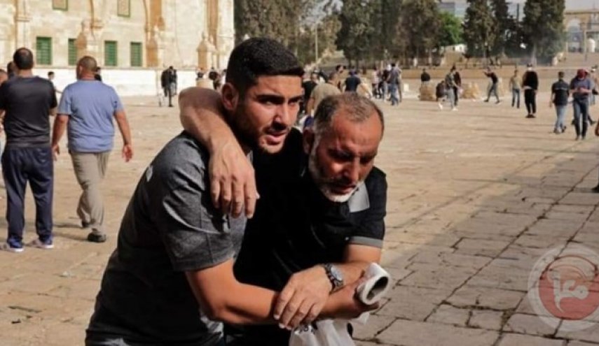 افزایش شمار مجروحان فلسطینی در مسجدالاقصی به 215 نفر
