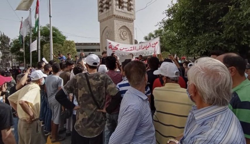 تظاهرات ضد صهیونیستی در اردن برای دومین روز پیاپی
