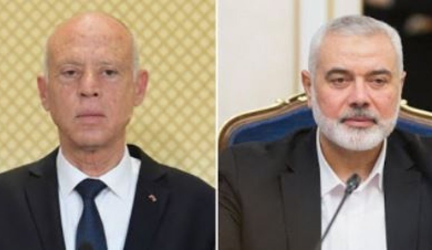 تماس تلفنی رئیس‎‌جمهور تونس و هنیه؛ تأکید بر حقوق ملت فلسطین
