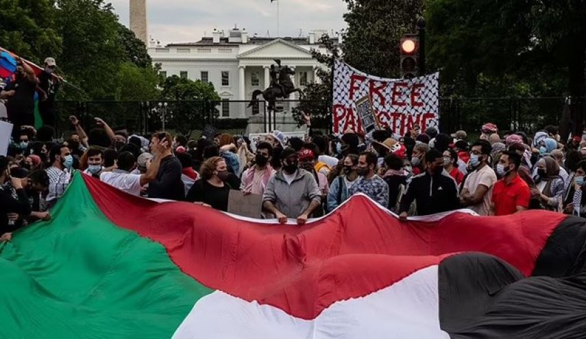 تظاهرات همبستگی با مردم فلسطین در لندن و شهرهای آمریکا+عکس
