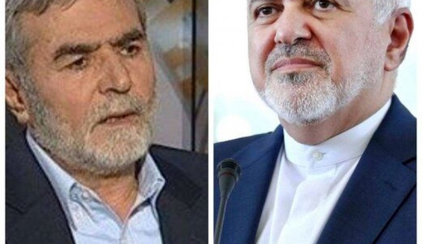 رایزنی تلفنی ظریف با دبیرکل جهاد اسلامی فلسطین