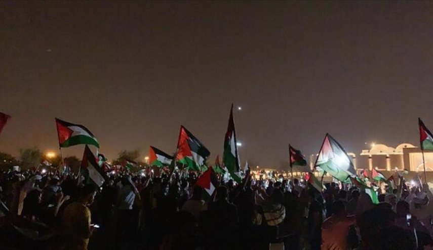 جشنواره همبستگی با فلسطین در دوحه/ دیدار وزیر خارجه قطر با هنیه