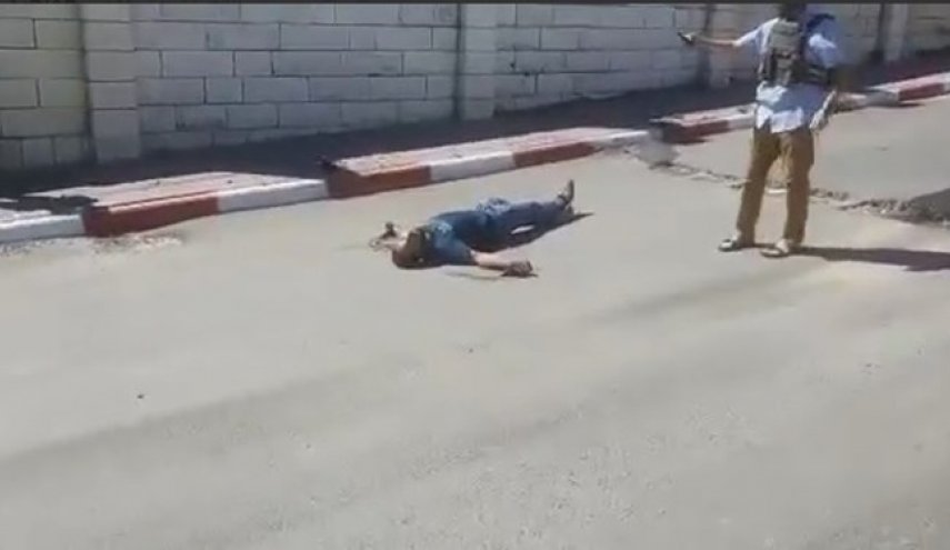 شهادت جوان فلسطینی در نزدیکی مسجد ابراهیمی در الخلیل + فیلم
