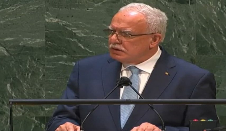 ریاض مالکی: ملت فلسطین دست از مبارزه برنخواهد داشت