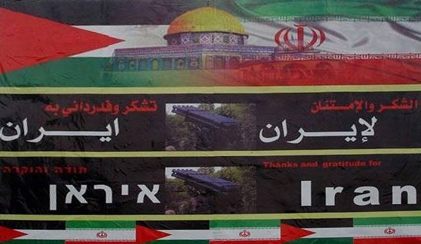 ايران شريكة المقاومة في انتصار غزة