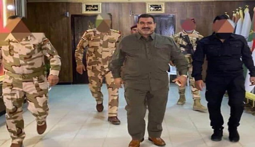 شاهد اول صورة لقيادي الحشد الشعبي قاسم مصلح بعد اطلاق سراحه