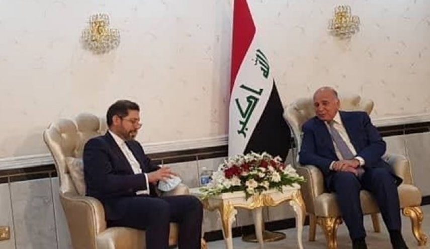 دیدار خطیب‌زاده با وزیر خارجه عراق
