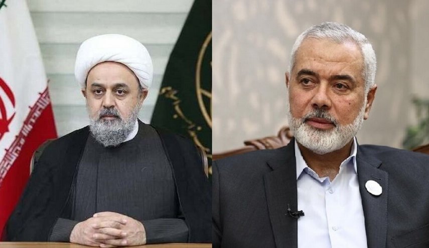 رسالة شكر وتقدير من هنية لأمين عام مجمع التقريب 