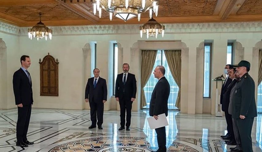 سفیر جدید ایران استوار نامه خود را تقدیم بشار اسد کرد