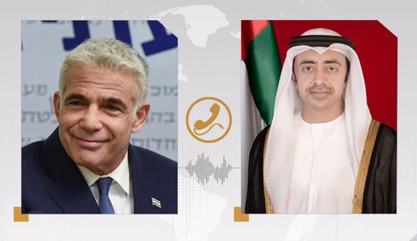 تماس تلفنی وزیر خارجه امارات با همتای صهیونیست
