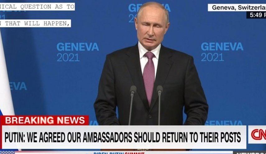 پوتین: سفرای روسیه و آمریکا کار خود را از سر می‌گیرند/ زیان آمریکا از تحریم‌ها کمتر از روسیه نیست