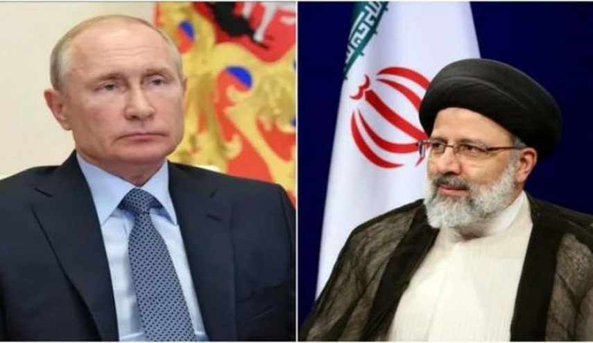 پوتین انتخاب رئیسی به عنوان رئیس جمهور ایران را تبریک گفت