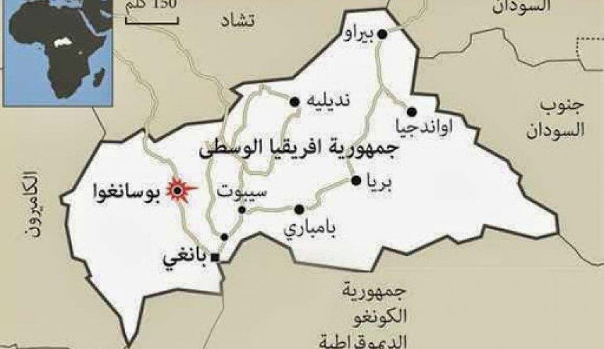 أفريقيا الوسطى: طرد 8500 نازح من مخيم وسط معارك شديدة