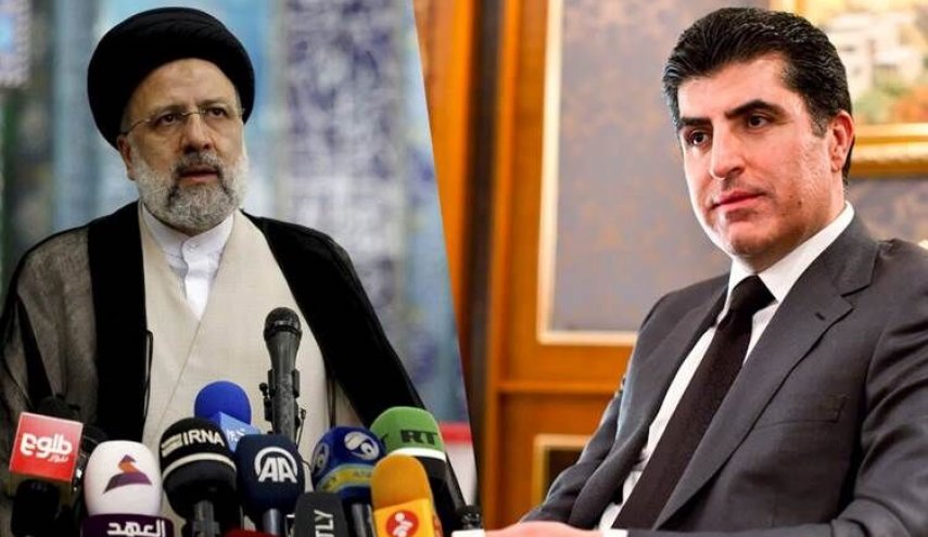 بارزانی پیروزی رئیسی را تبریک گفت