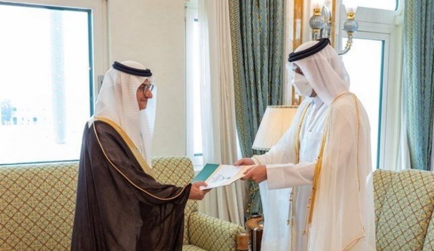 آغاز کار سفیر جدید عربستان در قطر