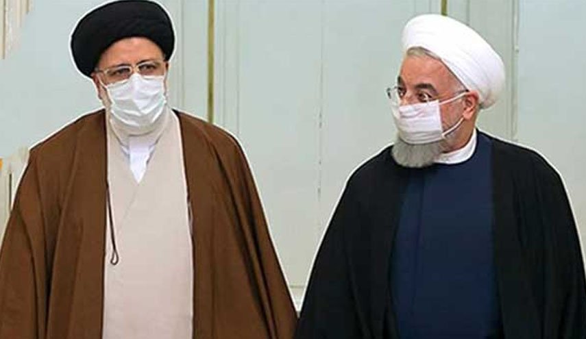 دیدار رئیسی و روحانی در پاستور 